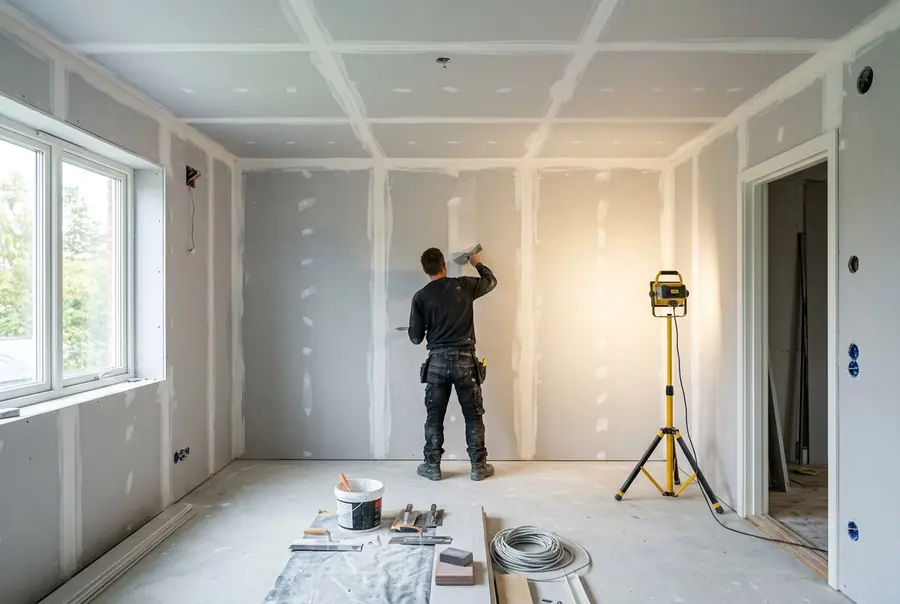 Gyprocwanden en -plafond