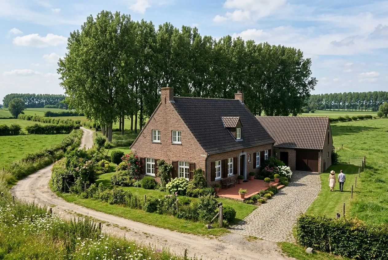 Woning in het West-Vlaamse binnenland